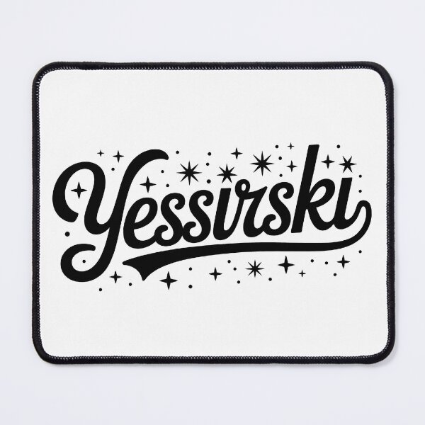 Item preview, Yessirski Meme Slang, Funny Bubble Letters with Flames and Sparkles designed and sold by LoFizzy.
