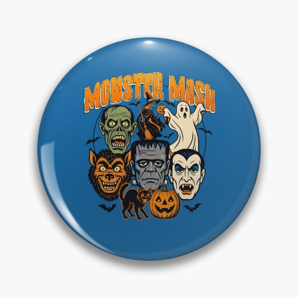 Item preview, Monster Mash Halloween Faces designed and sold by Funkenschauer.