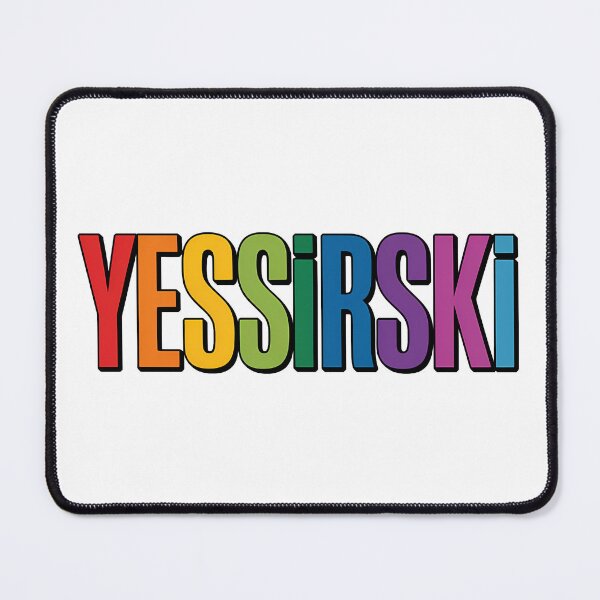 Item preview, Yessirski Meme Slang, Funny Bubble Letters with Flames and Sparkles designed and sold by LoFizzy.