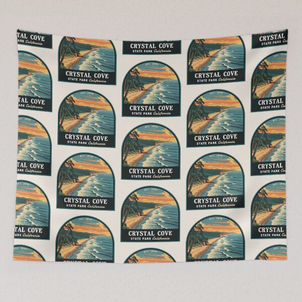 Item preview, Crystal Cove State Park (California), USA designed and sold by PinkandP.