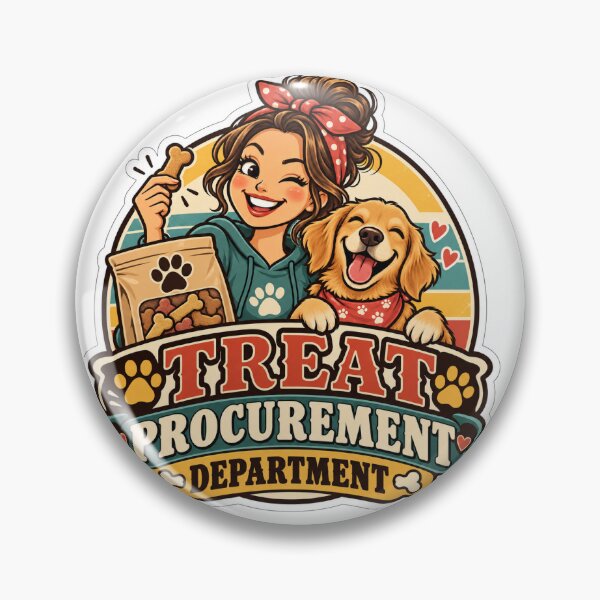Item preview, Treat Procurement Department Dog Mom designed and sold by DesignArtEmpire.