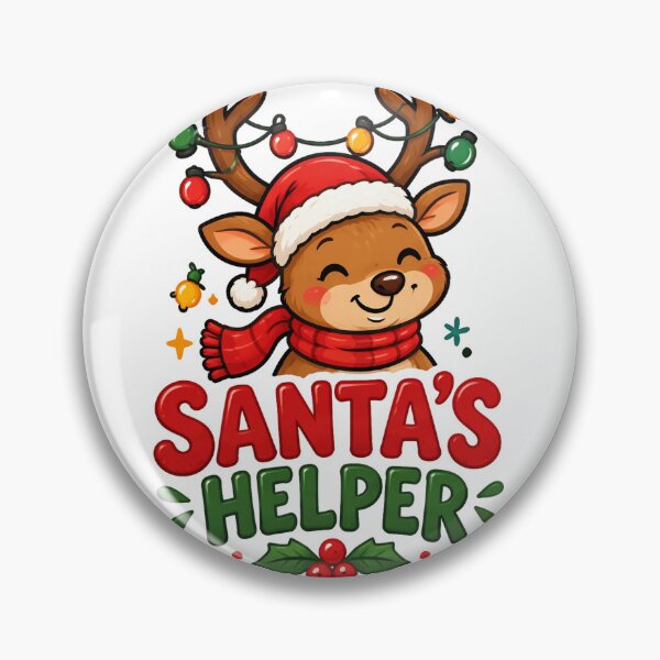 Item preview, SANTA'S HELPER designed and sold by yunamaliskova.