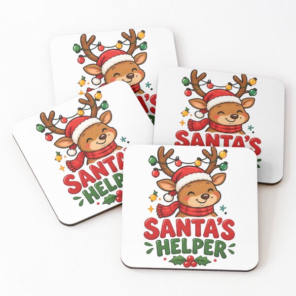 Item preview, SANTA'S HELPER designed and sold by yunamaliskova.