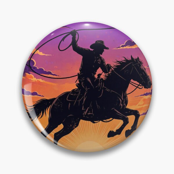 Item preview, Roping Cowboy at Dusk Rodeo T-Shirt designed and sold by StayHooked.