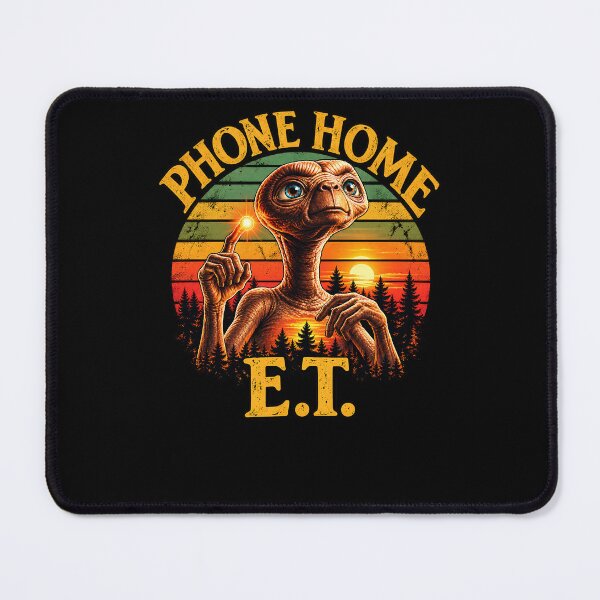 Item preview, Vintage Phone Home E.T. Alien,Retro Sunset 80s Movie designed and sold by Fish.art.