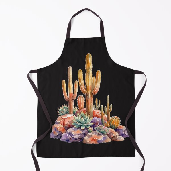 Item preview, Watercolor Desert Cactus Sticker, Boho Southwest Saguaro and Succulent Gift designed and sold by HoMya.