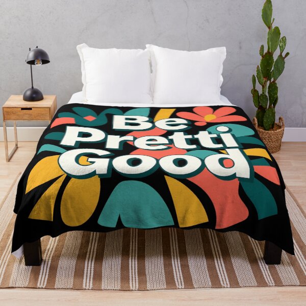 Item preview, Be Pretti Good , Retro Floral designed and sold by Bob Meme Life.
