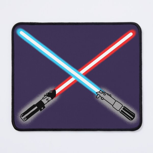 Item preview, Crossed Light-Sabers (Blue, Red & Grey) Star-Wars Inspired designed and sold by Burnt_Pikachu.