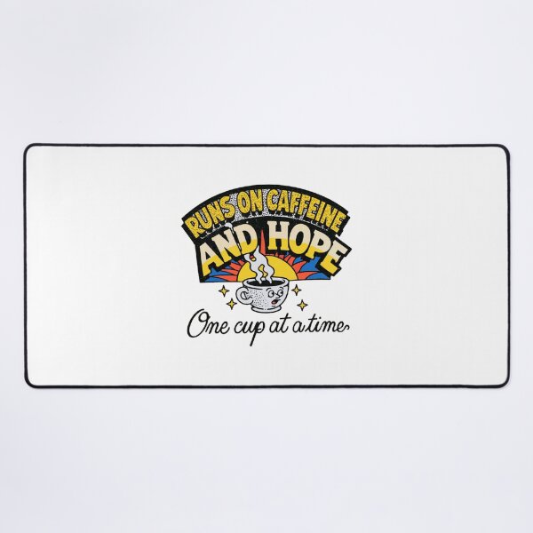 Item preview, Runs On Caffeine And Hope Coffee designed and sold by SMOOTHMARKET.