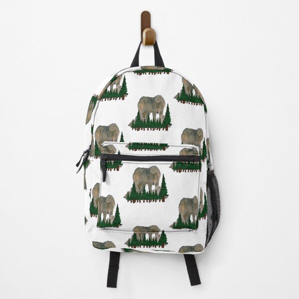 Item preview, Wolf Country Nature Wildlife Design Featuring Majestic Wolves in the Wilderness designed and sold by gholiad.