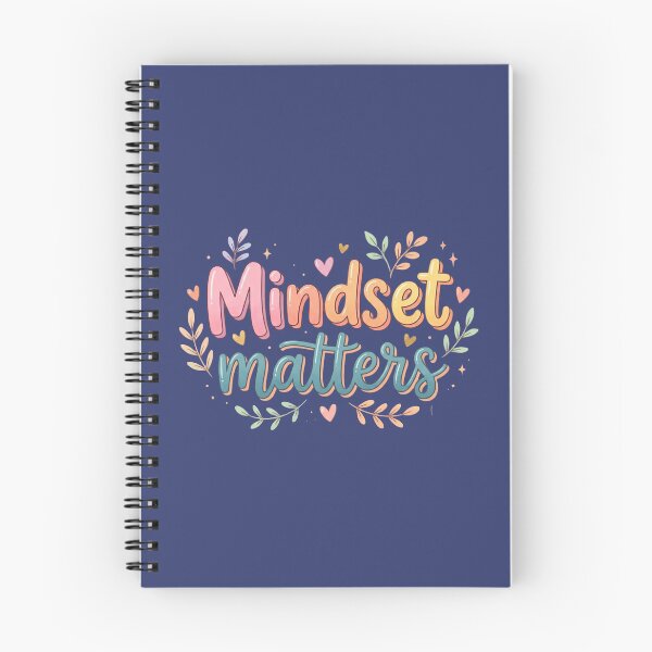 Item preview, Mindset Matters Motivational Quote for Success & Growth designed and sold by WallMuseStudio .