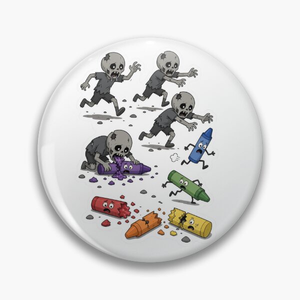 Item preview, Zombie Stickmen Eating Crayons Meme designed and sold by THMKagutsuchi.
