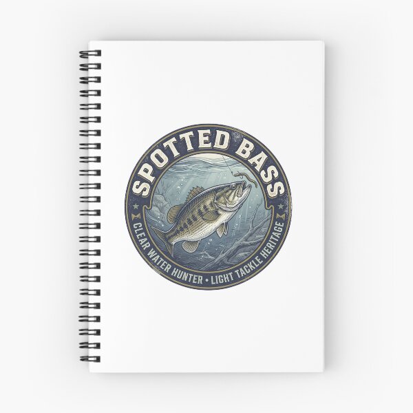 Item preview, Vintage Spotted Bass Clear Water Hunter Graphic designed and sold by NobleCast .
