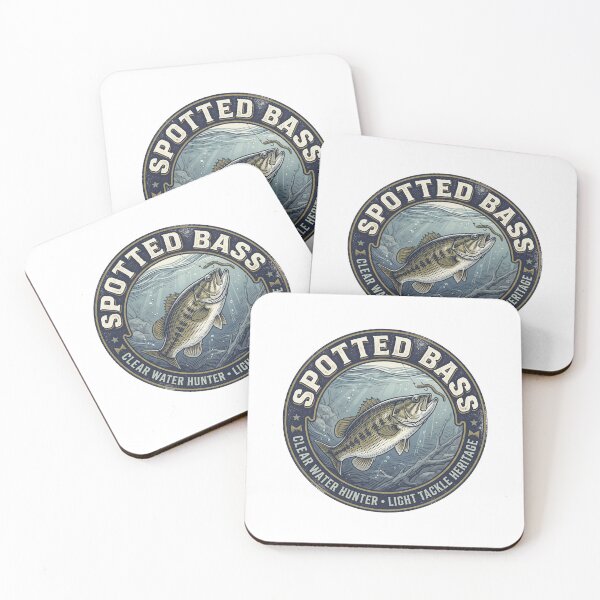 Item preview, Vintage Spotted Bass Clear Water Hunter Graphic designed and sold by NobleCast .