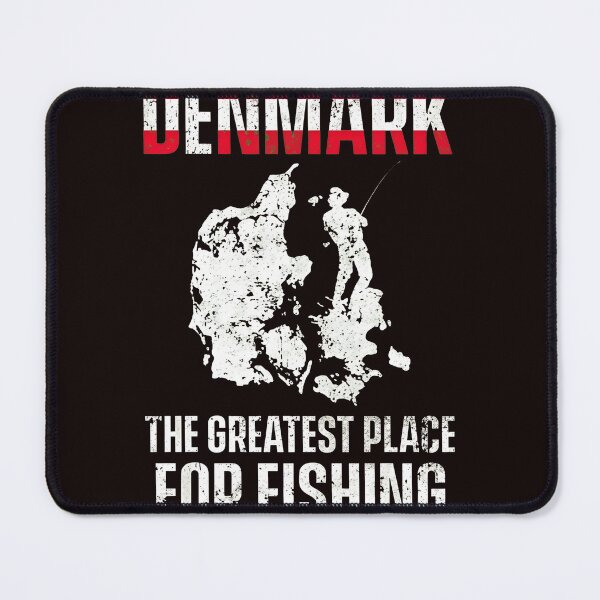 Item preview, Denmark Greatest Fishing Spot Country Outline designed and sold by noah-vyre.