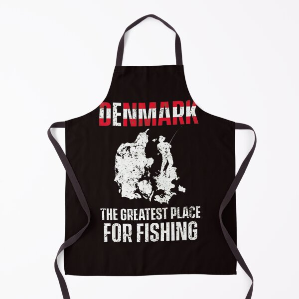 Item preview, Denmark Greatest Fishing Spot Country Outline designed and sold by noah-vyre.