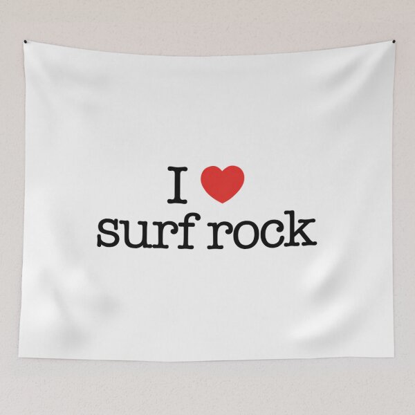 Item preview, I Love Surf Rock designed and sold by mirkopop93.