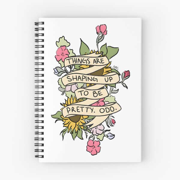Item preview, Things Are Shaping Up To Be Pretty Odd Inspirational Quote Design designed and sold by thegirlofravens.
