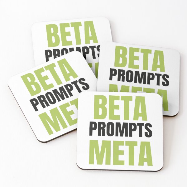 Item preview, BETA PROMPTS META designed and sold by PhraseCreatives.