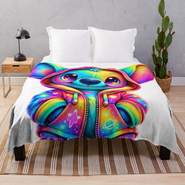 Item preview, Cute Rainbow Alien in a Hoodie designed and sold by Sillytoe.