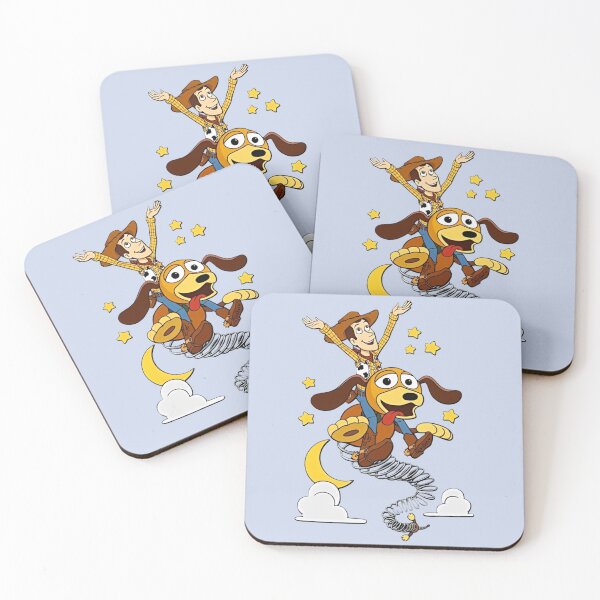 Item preview, Woody and Slinky Dog Jumping Starry Night designed and sold by Epicfunchart.