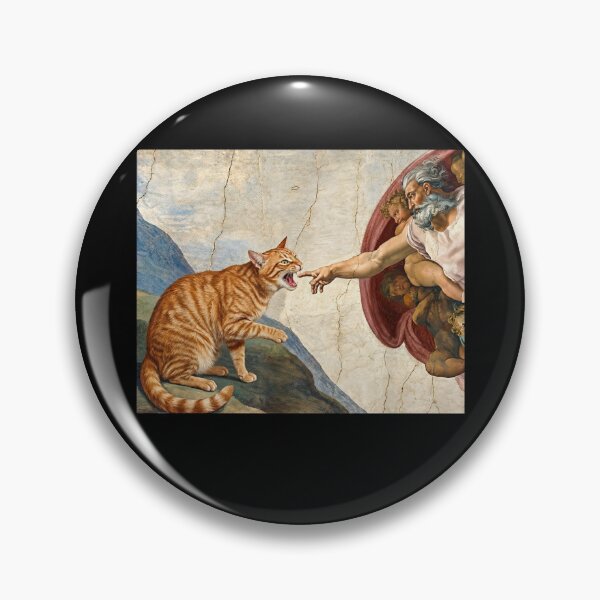 Item preview, The Creation of Cat Meme designed and sold by studio-ssaam.