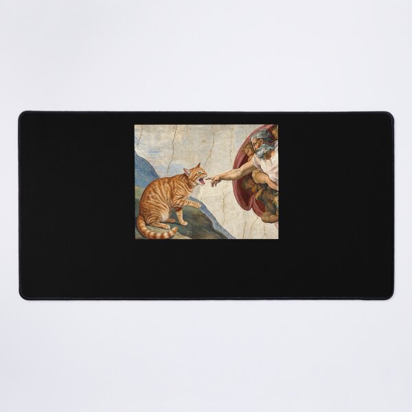 Item preview, The Creation of Cat Meme designed and sold by studio-ssaam.