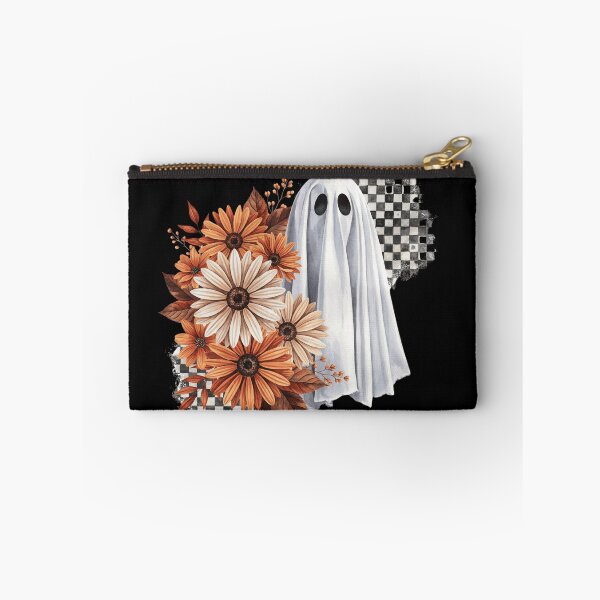 Item preview, Fall Ghost Sunflowers Autumn Watercolor Halloween Floral designed and sold by Zizo-DR44.