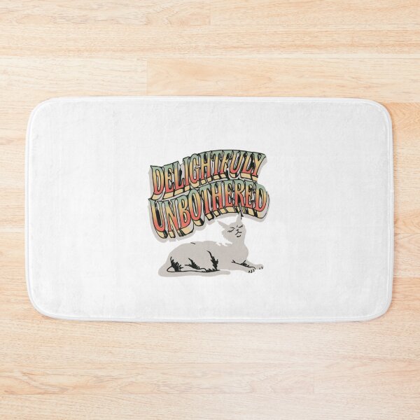 Item preview, Delightfully Unbothered Cat designed and sold by SMOOTHMARKET.