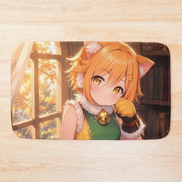 Item preview, Hiyori Princess Connect Cozy Autumn Library Catgirl designed and sold by mildaclairmo.