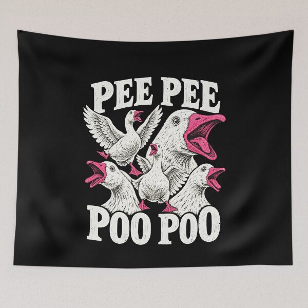 Item preview, PEE PEE POO POO Goose Joke designed and sold by elderberry.