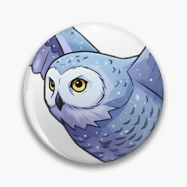 Item preview, Snowy Owl – Geometric Arctic Winter Digital Art designed and sold by Cosmic Critters Decals.
