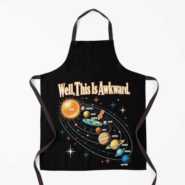 Item preview, Funny Well, This Is Awkward: Funny Earth Solar Galaxy System Art designed and sold by elderberry.