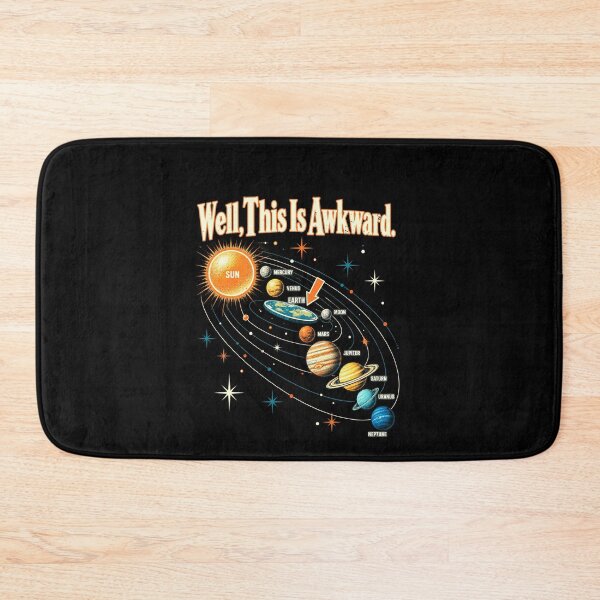Item preview, Funny Well, This Is Awkward: Funny Earth Solar Galaxy System Art designed and sold by elderberry.