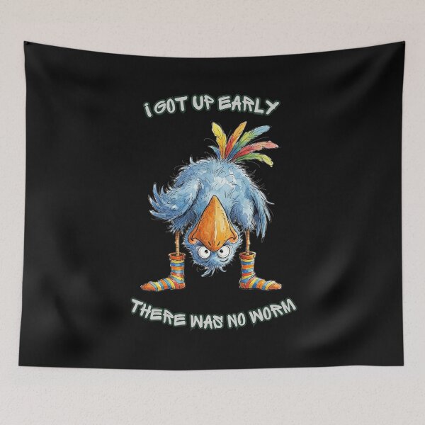 Item preview, Funny Early Bird Fishing Joke T-Shirt designed and sold by JoyVero.