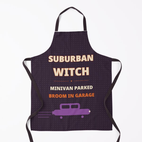 Aperçu de l'œuvre Suburban Witch Minivan Parked Broom in Garage créée et vendue par thestevebro.