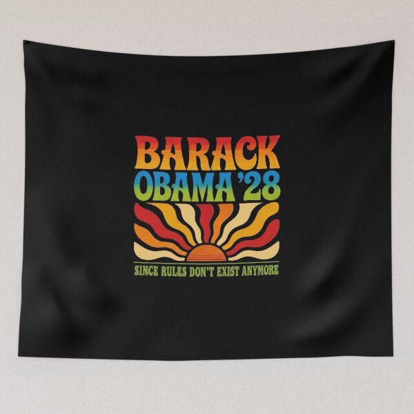 Item preview, Obama 2028 Since Rules Don't ExistAnymore Vintage Sunburst  designed and sold by nycahperdstore.
