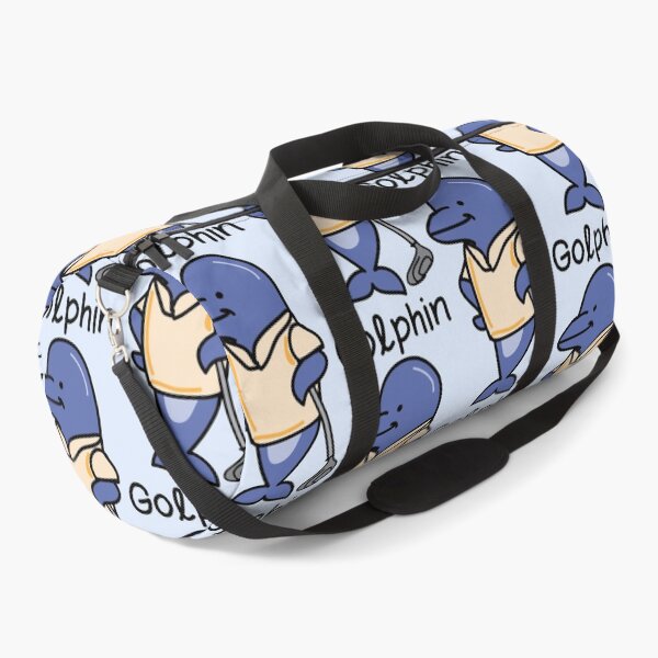 Item preview, Golphin golf player funny pun designed and sold by fluffyfamcraft.