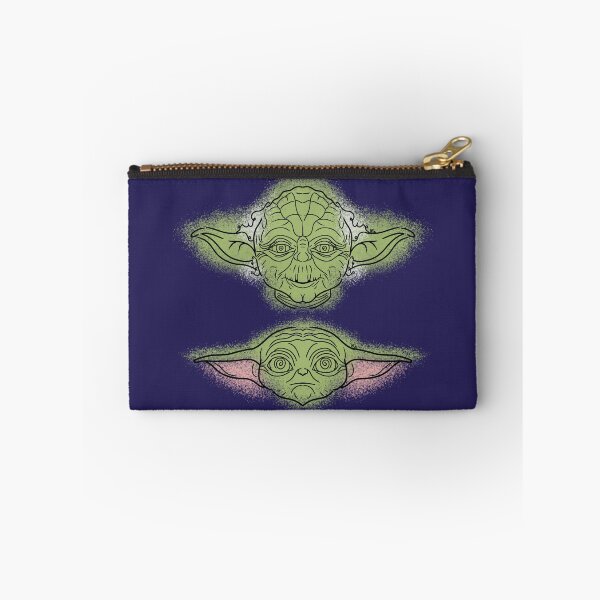 Item preview, Dibujo lineal de Yoda y Grogu (verde, gris y rosa) inspirado en Star Wars. designed and sold by Burnt_Pikachu.