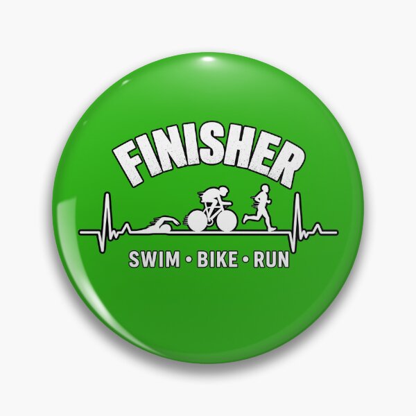 Item preview, Triathlon Finisher Line Art designed and sold by ProjectNordCph.