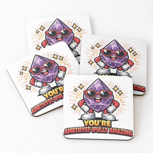 Item preview, You're Amethyst-ifully Amazing Amethyst Pun Design designed and sold by Mindful56.