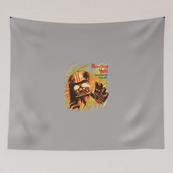 Item preview, Villainous-Helmet-Flame-Artwork designed and sold by MitomaMoller.