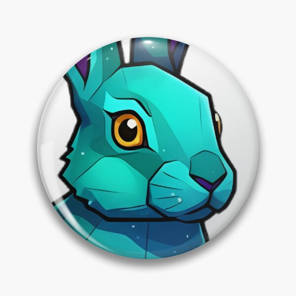 Item preview, Cosmic Bunny – Low-Poly Geometric Galaxy Digital Art designed and sold by Cosmic Critters Decals.