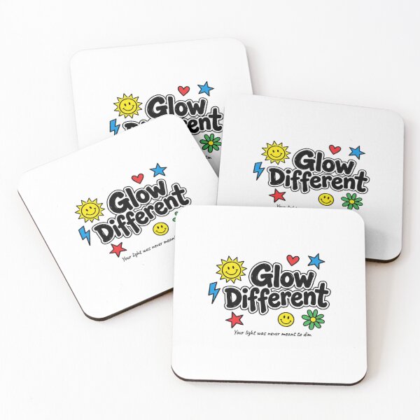 Item preview, Glow Different - Your Light Was Never Meant to Dim  designed and sold by SMOOTHMARKET.