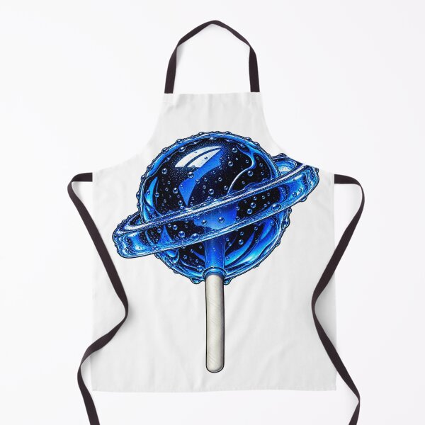 Item preview, Blue Ringed Planet Lollipop Cosmic Pop Art designed and sold by sasaPRO.