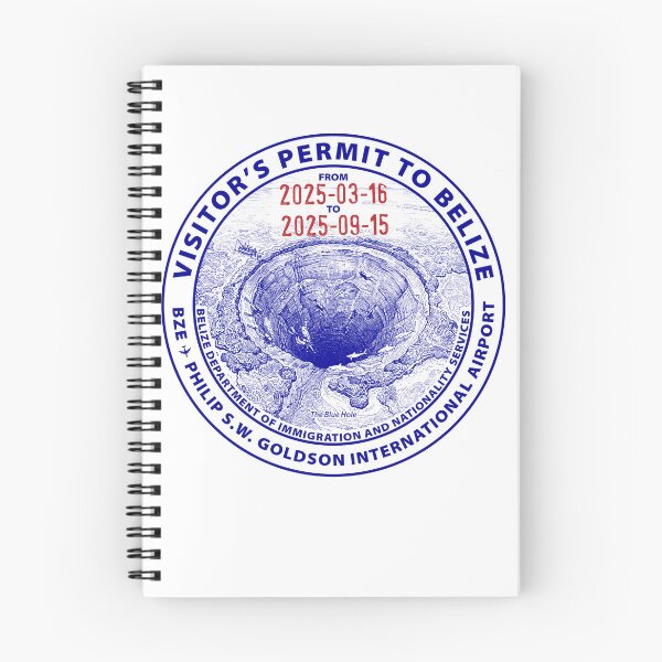 Item preview, Passport Stamp - Belize designed and sold by travelwitheric.