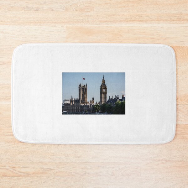 Artikelvorschau, Illustration von Big Ben und dem Parlament, ikonischen Londoner Wahrzeichen entworfen und verkauft von MartinsErdmanis.