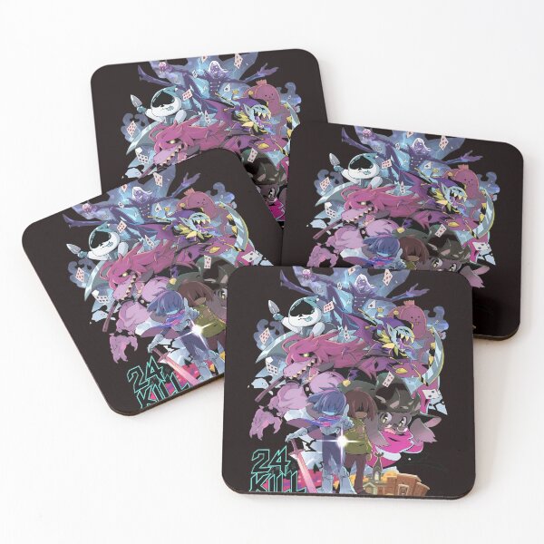 Item preview, Deltarune Character Collage Dark World Group Art designed and sold by Sinemstd.