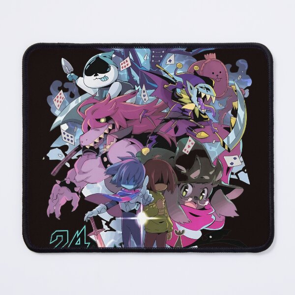 Item preview, Deltarune Character Collage Dark World Group Art designed and sold by Sinemstd.