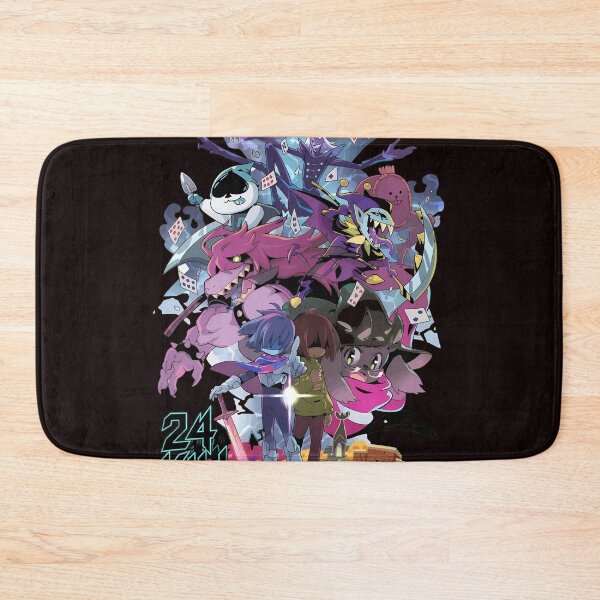 Item preview, Deltarune Character Collage Dark World Group Art designed and sold by Sinemstd.